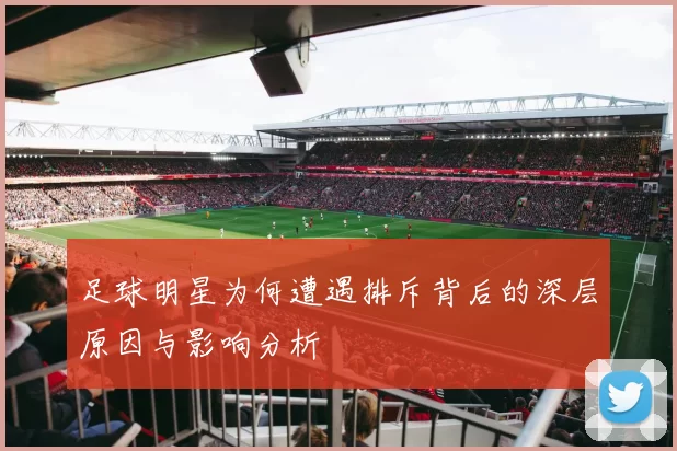 足球明星为何遭遇排斥背后的深层原因与影响分析